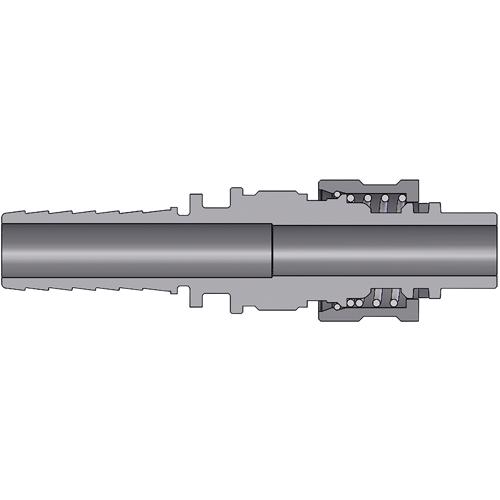 N4S6-SS Dix-Lock™ N-Series Interchange Male End x Hose Barb Plug N4S6-SS 316 Stainless Steel Dix-Lock™ N-Series Interchange Male End x Hose Barb Plug